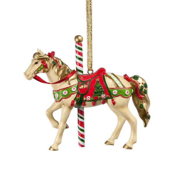 Christmas Carousel Ornament by Trail of Painted Ponies
