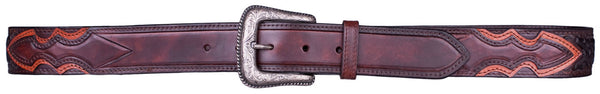 Laced Overlay Belt by Appaloosa Trading Co.