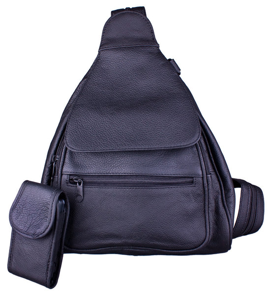 black backpack purse leather amazon Convertible Zip Strap Backpack (by Carroll Companies)