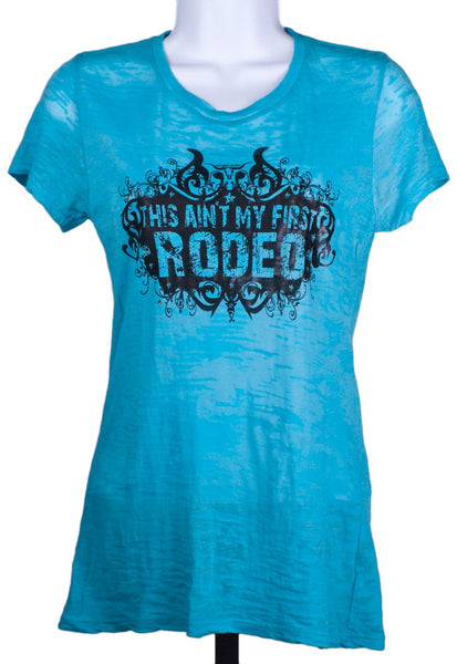 This Ain't My First Rodeo Tee by Cowgirl Justice