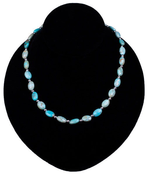 Robin's Egg Turquoise Necklace by Laura Ingalls Designs