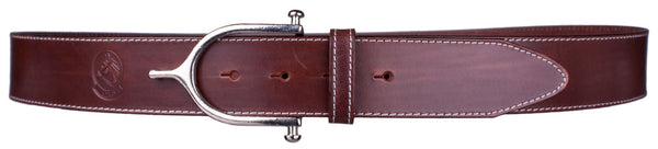 Inglesa Spur Belt in Antique Brown by Lilo Collections
