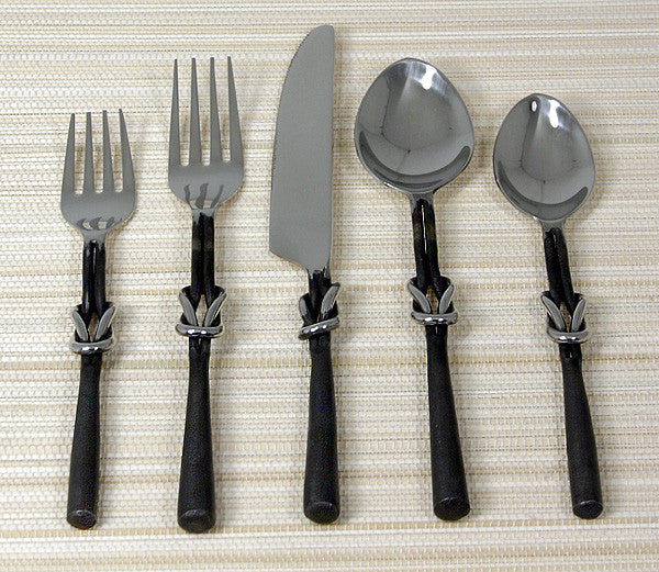 Square Knot Flatware by New World Trading