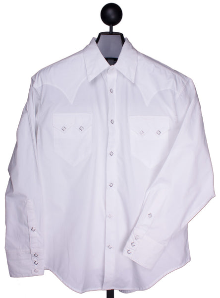White Western Dress Shirt by Rockmount Ranch Wear