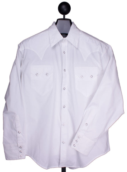 White Western Dress Shirt (by Rockmount Ranch Wear) White Western Dress Shirt (by Rockmount Ranch Wear)