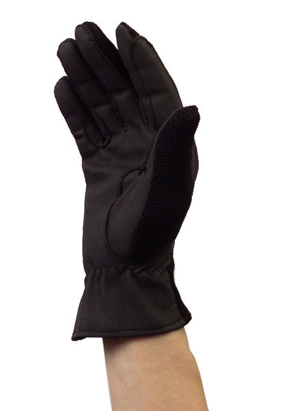 Men's Synthetic Gloves in Black by Smith-Worthington