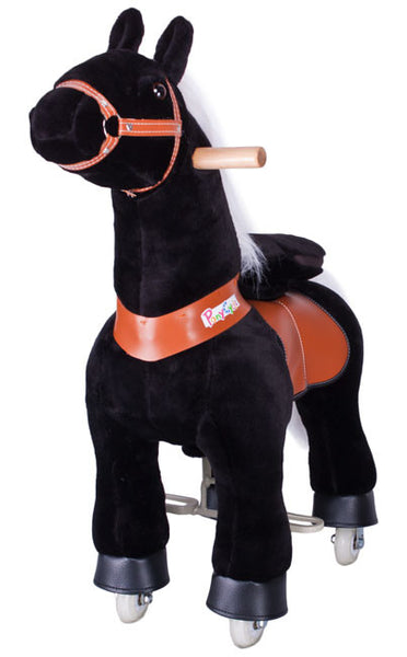 Pony Cycle in Black & White - Small by 3D Belt Company