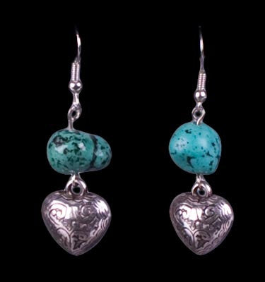 Heart Charm Jewelry Set by Silver Strike