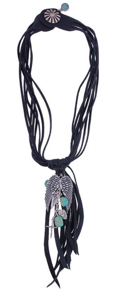 Wings and Crosses Necklace by Amazing Grace