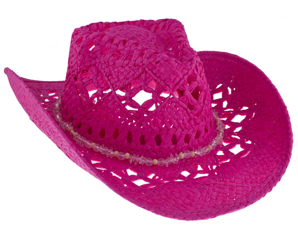 Sparks Fly Cowboy Hat in Fuchsia by Bullhide Hats