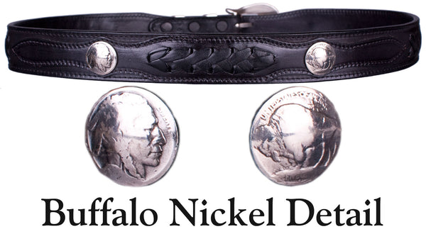 Buffalo Nickel Ranger Belt by Appaloosa Trading Co.