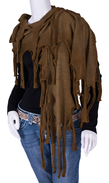 Pirata Scarf in Olive by Caamano Sweaters