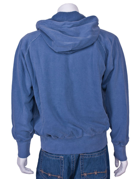 Frayed Full-Zip Hooded Sweatshirt by Comfort Colors