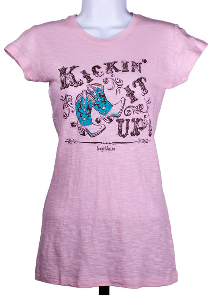 Kickin' it Up Tee by Cowgirl Justice