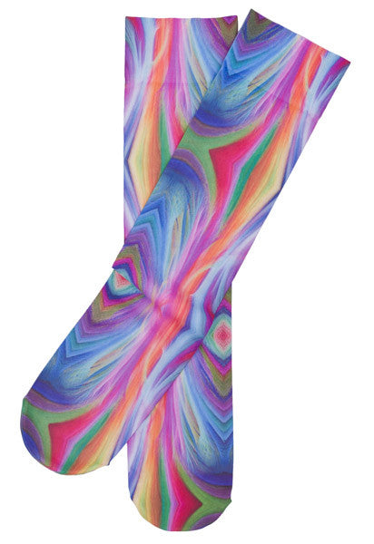 Rainbow Boot Socks - Women's by Inkstables