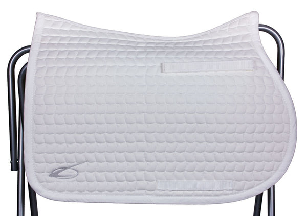 Diamant All Purpose Saddle Pad in White by Lami-Cell