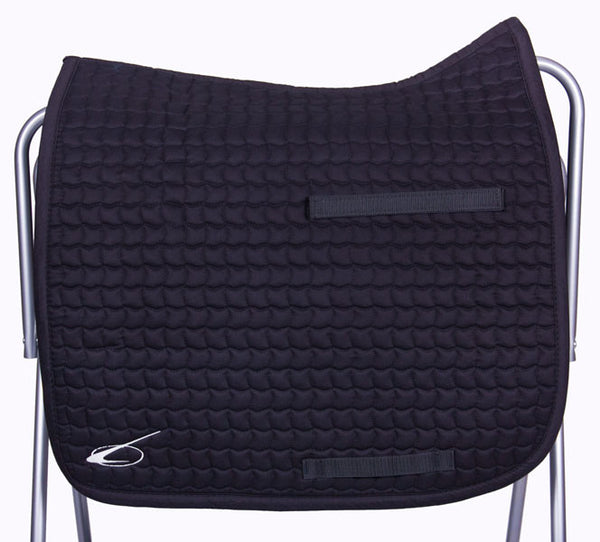 Diamant Dressage Saddle Pad in Black by Lami-Cell