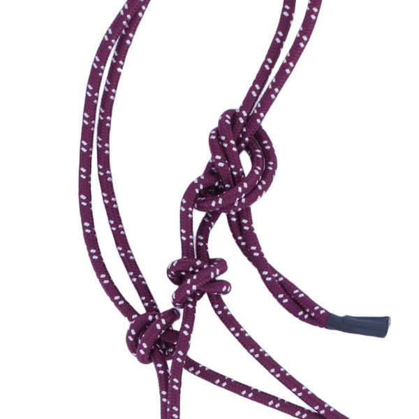 Mountain Rope Halter in Burgundy by Lami-Cell