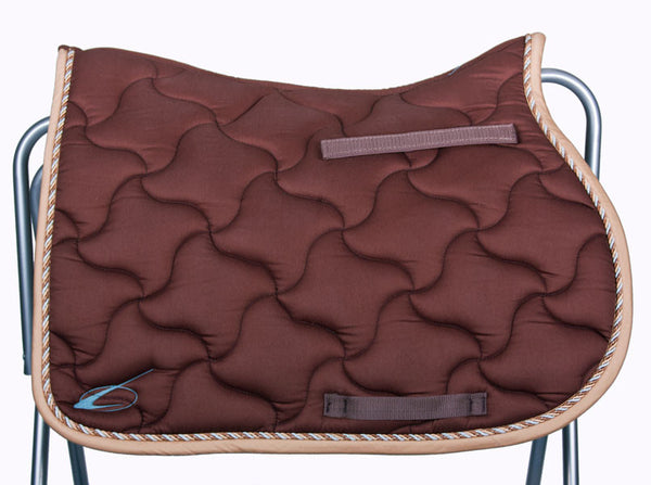 New Wave All Purpose Saddle Pad in Chocolate by Lami-Cell