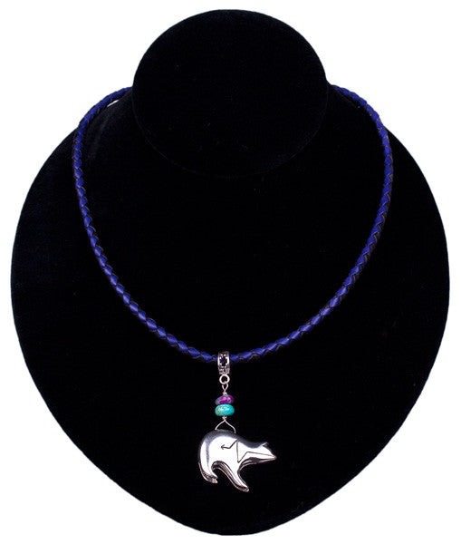 Spirit Bear Necklace by Laura Ingalls Designs