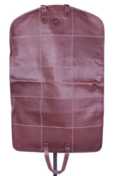 Hamptons Garment Bag in Dark Brown by Lilo Collections