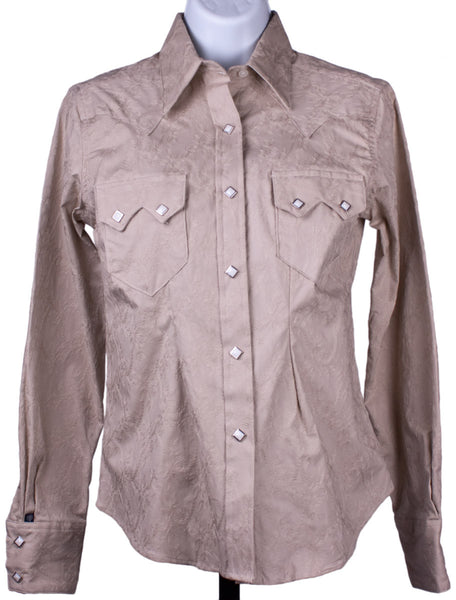 Tone-on-Tone Embroidered Western Shirt by Rockmount Ranch Wear
