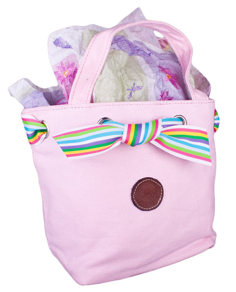 Bermuda Baby Bucket Handbag in Baby Pink by Lilo Collections