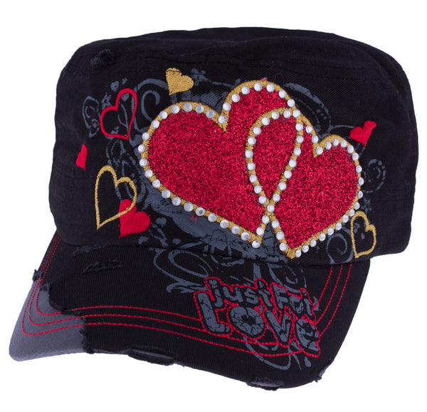 Hearts Have It! Cap by Red Barn Ranch