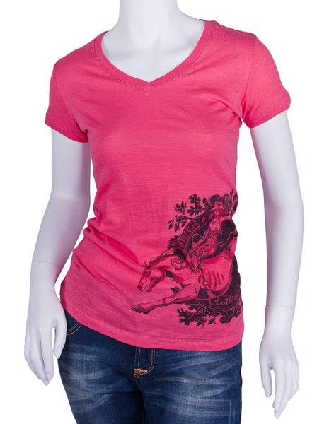 Ride 'Em Cowgirl Tee Shirt by Original Cowgirl Clothing Co.