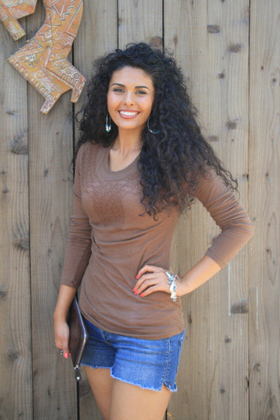 Harvest Tee Shirt by Original Cowgirl Clothing Co.