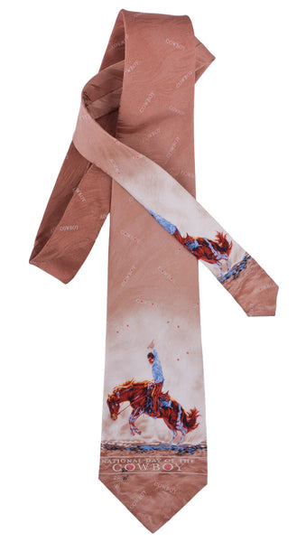 National Day of the Cowboy Tie by Rockmount Ranch Wear