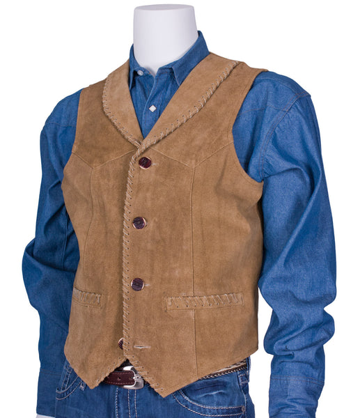 Suede Laced Vest by Rockmount Ranch Wear