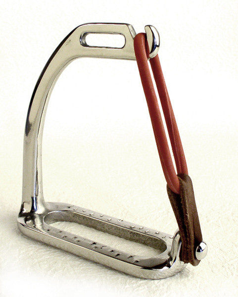 Stainless Peacock Stirrup Irons by Smith-Worthington