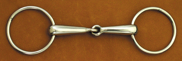 Loose Ring Snaffle Bit with Hollow Mouth by Smith-Worthington