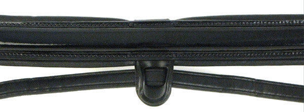 Patent Leather Dressage Bridle with Stop Reins by Smith-Worthington
