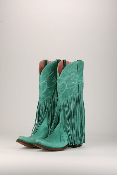 Dreamer Cowboy Boot in Turquoise by Junk Gypsy Co.