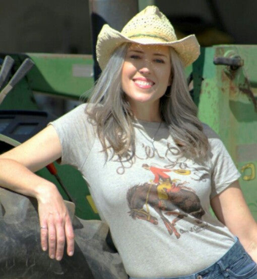 Let 'er Go Tee Shirt by Original Cowgirl Clothing Co.